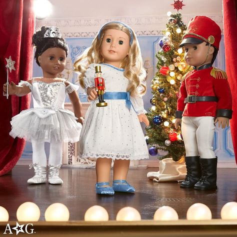 Official American Girl on Instagram: “Snow Queen, Clara, or Nutcracker Prince, which magical Nutcracker character would you choose from our new limited-edition sets? ❄️👧👑” Girl Nutcracker, Nutcracker Prince, Nutcracker Characters, Ballet Performance, Ballet Doll, Ballet Performances, Nutcracker Ballet, Ballet Dress, Doll Costume