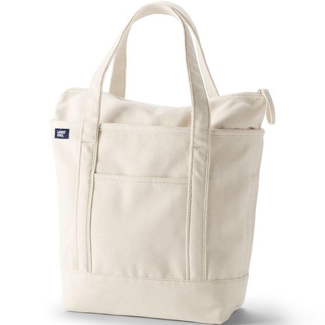 PRICES MAY VARY. Durable & Stylish: A timeless classic this zip top tote bag is perfect for hauling around snacks yoga clothes and everything else. Made of 100% cotton canvas. Spot clean air dry. Well Constructed: Wide felled seams on this spacious canvas tote bag allow it to stand upright keeping the contents safely inside. It can even hold up to 500 pounds. We've tested it so load it up! Splash Safe: The water-repellent base and trim on our canvas tote protects your stuff if it's set down by a