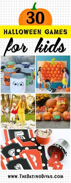 Party Games For Kids, Fun Halloween Games, Diy Halloween Games, Halloween Games For Kids, Spooky Halloween Party, Party Crafts, Hallowen Costume, The Dating Divas, Dating Divas