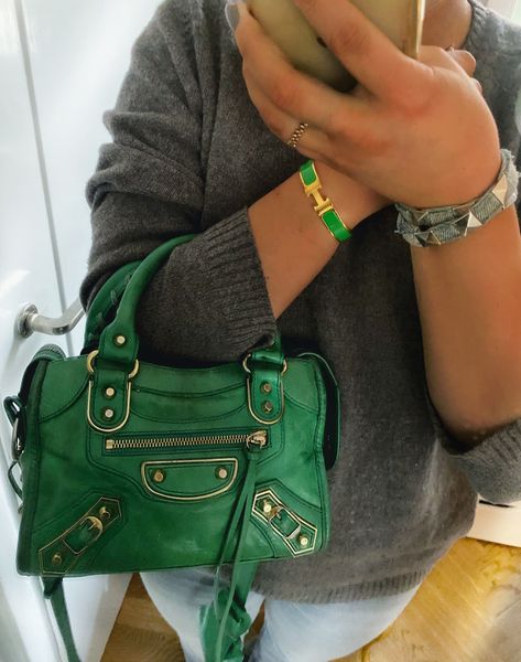 Green Balenciaga Green Balenciaga, Balenciaga Bag, City Bag, Balenciaga City Bag, Balenciaga, Green