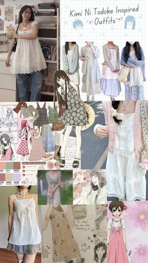 cute Types Of Clothing, Shoujo Girl, Japan Outfits, Girls Summer Outfits, Japanese Outfits, Kpop Fashion Outfits, Really Cute Outfits, Girly Outfits, Casual Style Outfits