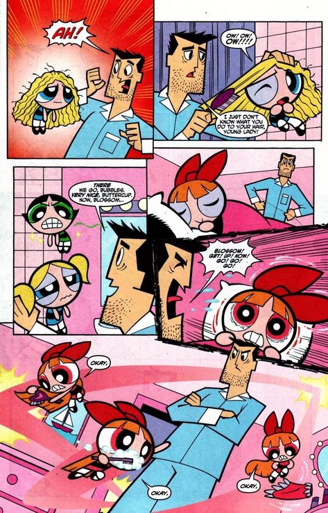 Powerpuff Girls Comic, Animated Movie Characters, Disney Princess Facts, Powerpuff Girls Cartoon, Powerpuff Girls Wallpaper, Powerpuff Girls Fanart, Space Phone Wallpaper, Ppg And Rrb, Funny Puns Jokes