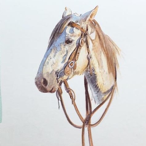 Teal Blake Art, Watercolor Western Art, Western Drawings, Western Pictures, Cowboy Tattoo, Drawing Horses, Cowboy Artists, Drawing Designs, Fire Icons