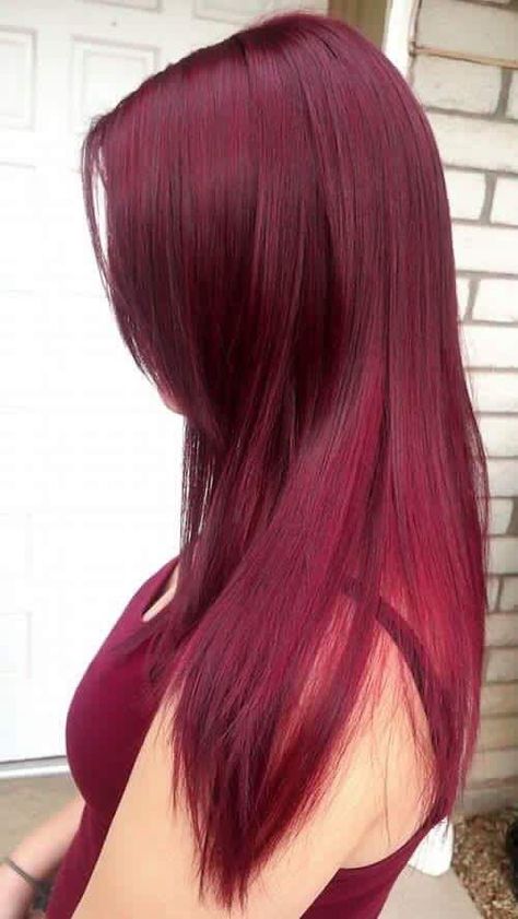 Attic Fox Wrath Hair Dye, Cool Tone Red Hair, Reddish Pink Hair, Maroon Red Hair, Velvet Hair Color, Ruby Hair, Burgundy Hair Dye, Burgandy Hair, Red Hair Looks