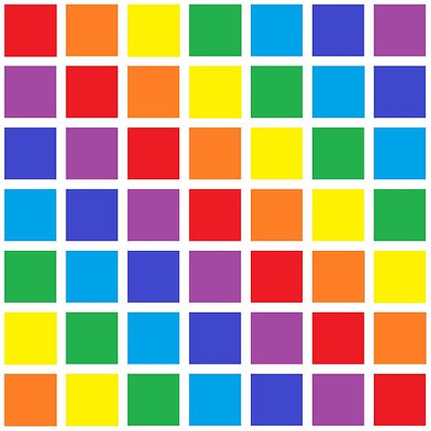 Rainbow Squares Rainbow Backgrounds, Rainbow Squares, Color Squares, Rainbow Explosion, Checker Wallpaper, School Kids Crafts, Colorful Borders, School Murals, Learn Photoshop