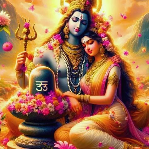 Mahadev 🔱 and Maa Parvati 🏞️ embodies the true meaning of Love 💓 in the whole Universe and Beyond. Whole Universe, Meaning Of Love, Bring Happiness, Married Couple, The Whole, Of Love, Meant To Be, Universe, Bring It On