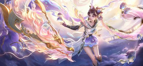 Poster Layout, China Girl, Mobile Legends, Anime, Art