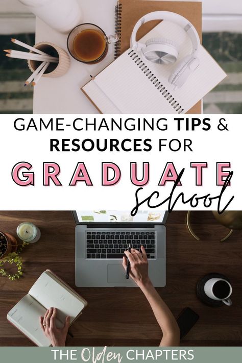 Top graduate school tips and resources to ensure your grad school journey is successful. Includes top study tips, how graduate school differs from undergraduate education, scholarship resources, graduate school organization ideas, and so much more. Even includes a free study planner to help skyrocket your GPA and ace those upcoming exams! Read now to learn the top grad school tips today. #gradschool #college How To Apply To Grad School, Grad School Motivation, Graduate School Aesthetic, Graduate School Essentials, Graduate School Organization, Free Study Planner, Grad School Tips, School Organization Ideas, College Semester