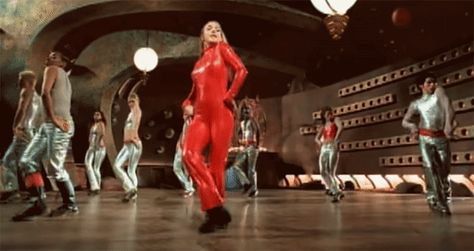 Red Catsuit, Astronaut Costume, Oops I Did It Again, I Did It Again, Baby One More Time, Red Jumpsuit, Pop Artist, I Did It, S Video