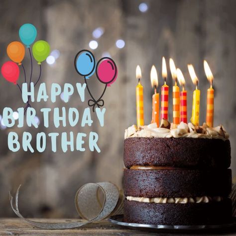 Happy Birthday Brother Cake, Happy Birthday Brother Images, Happy Birthday To Brother, Happy 1st Birthday Wishes, Happy Birthday Brother Wishes, Happy Birthday My Brother, Special Happy Birthday Wishes, Brother Images, Cute Birthday Wishes