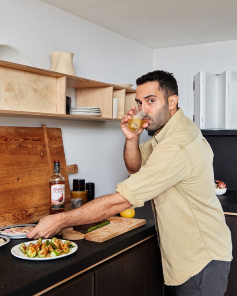 Andy Baraghani, Festive Dinner Party, Sweet Potato Gratin, Fermented Pickles, Sour Foods, Party Spread, How To Make Caramel, Iranian Food, Star Chef