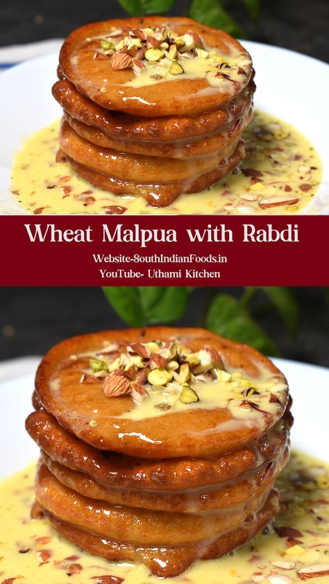 #uthamikitchen #indianfood #indianfoodbloggers #indianrecipestamil #tamilcuisine #tamilnadurecipes #kongunadurecipes #uthamikitchenrecipes #holisweet #holispecialdish #malpua #malpuarecipe #wheatflourrecipes #wheatflourmalpua #wheatmalpua #diwalirecipesintamil #diwalisweets #rakshabandhan #sankranthirecipes #deepavalisweets #attamalpua #godhumai #wheatsweet #rabdi Indian Recipes, Wheat Flour, Indian Food Recipes, Wheat, Flour