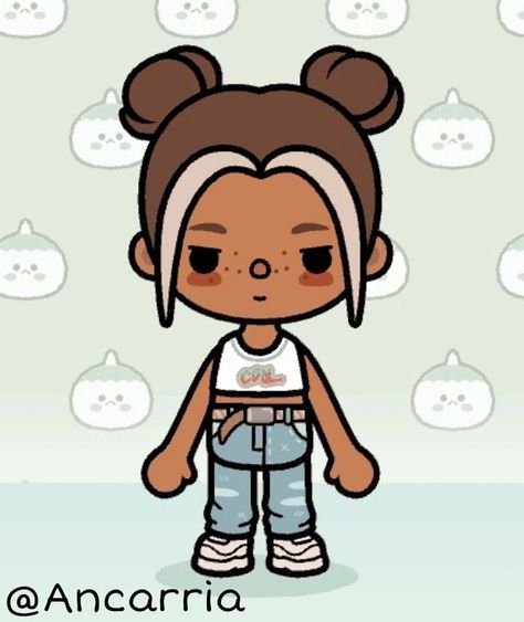 Toca Boca Free Characters Ideas, Toca Boca Characters Free, Cute Toca Boca Characters, Toca Characters Ideas, Toca Life Characters, Toca Boca Characters Ideas, Toca Boca Hair Salon, Toka Boka, Free House Design