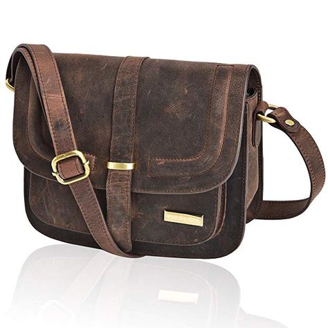 Leather Crossbody Bags For Women - Crossover Purse Over The Shoulder Womens Purses and Handbags Travel Saddle Bag by Estalon. As an Amazon Associate I earn from qualifying purchases. Check for Other Colors. Crossover Purse, Cheap Purses, Popular Handbags, Brown Crossbody Bag, Cute Handbags, Brown Crossbody, Travel Purse, Handbags Affordable, Crossbody Bags For Women