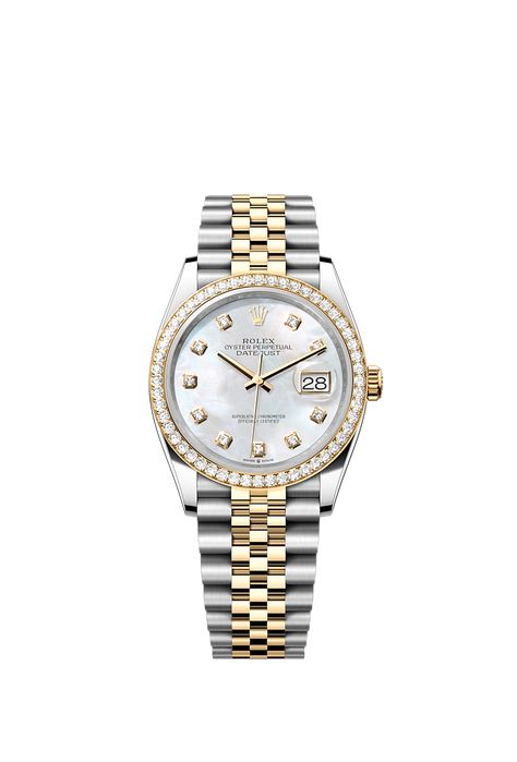 Discover the Datejust 36 watch in Oystersteel and yellow gold on the Official Rolex Website. Model:m126283rbr-0009 Rolex Bracelet, Rolex Watches Women, Swiss Luxury Watches, Rolex Women, Oyster Perpetual Datejust, Rolex Models, Classic Watches, Oyster Perpetual, Two Tone Watch