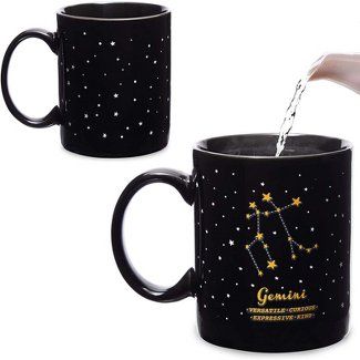 Maxcera Coffee Mugs : Target Pisces Color, Gemini Constellation, Pisces Sign, Zodiac Signs Pisces, Zodiac Signs Gemini, Ceramic Color, Zodiac Signs Aquarius, Zodiac Gifts, Zodiac Capricorn