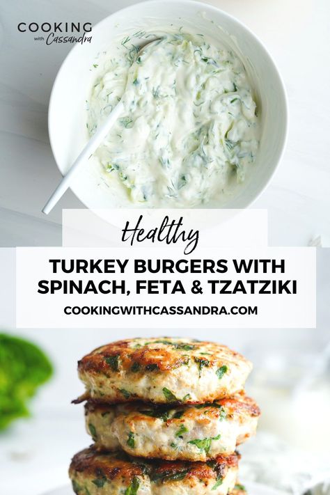 Feta Cheese Spinach Turkey Burgers, Recipes With Turkey Patties, Bunless Turkey Burger, Turkey Burger With Feta And Spinach, Turkey Spinach Burgers, Turkey Burgers With Feta And Spinach, Turkey Spinach Feta Burgers, Feta Turkey Burger Recipes, Mediterranean Turkey Burgers