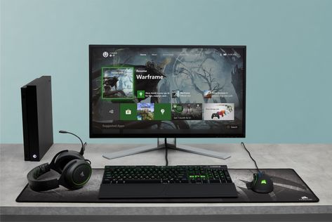 Play Keyboard, Computer Gaming Room, Gamer Setup, Xbox Series S, Cloud Gaming, Pc Components, Gaming Pcs, Xbox One Games, Gaming Room Setup