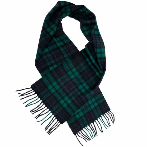 Cashmere Scarf in the Black Watch Tartan 100% cashmere Gretna Green Wedding, Campbell Tartan, Campbell Clan, Irish Sweater, Cashmere Cape, Black Watch Tartan, Tartan Blanket, Cashmere Gloves, Tartan Scarf