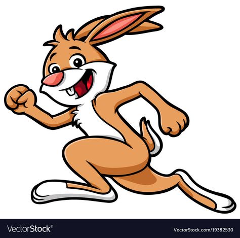 Running Clipart, Running Bunny, Cartoon Running, Character Walking, Rabbit Running, Drawing Rabbit, Bunny Vector, Running Rabbit, Rabbit Character