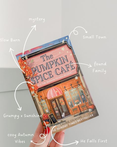 If I’m being honest, after a failed Christmas-themed read last year, I was apprehensive about diving into an autumn-themed book. To say I was hesitant would be an understatement—I had serious doubts about whether season-themed books were for me. But I’m happy to say I loved The Pumpkin Spice Café by Laurie Gilmore. I was sold the moment I heard it was giving Gilmore Girls vibes, and I have to say, the comparison holds up. It was cute, fluffy, and made me want to grab a pumpkin spice latte on ... The Pumpkin Spice Cafe Book, Pumpkin Family, Book Cafe, Slow Burn, Autumn Cozy, Book Themes, Pumpkin Spice Latte, Fan Book, A Pumpkin