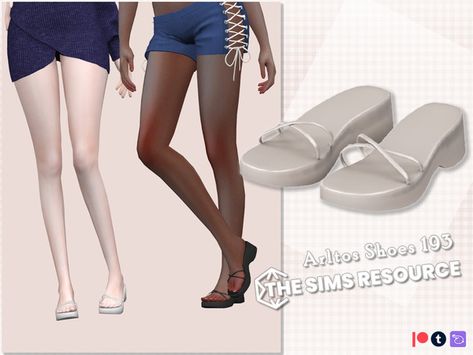 The Sims Resource - Cross tie sandals / 193 Sims Shoes, Sims 4 Male Clothes, Peter Pan Dress, Cc Shoes, Sparkly Sandals, Sims 4 Cc Shoes, Metal Dress, Sims 4 Teen, Tie Sandals