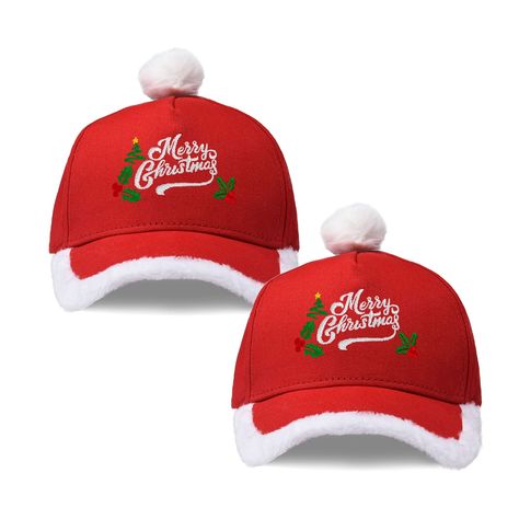 PRICES MAY VARY. Conventional Christmas hats are inconvenient to travel? Check out our Christmas baseball caps! Excellent material. Lightweight / Durable / Smooth/soft. Adjustable back buckle, don't worry about size. Embroidered style, say goodbye to fading, Reject poor quality printing. Love christmas, love our christmas style hat. Various styles of Christmas patterns are embroidered on the front! It is a funny hat for family, friends. It is the best choice as christmas a gift. Christmas Cap, Christmas Baseball, Christmas Hats, Embroidered Christmas, Embroidery Christmas, Funny Hats, Christmas Patterns, Navidad Diy, Hat Embroidery