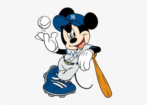 Michey Mouse, Mickey Logo, Baseball Yankees, Mickey Mouse Baseball, Mickey Cakes, Baby Spiderman, Spiderman Face, Friends Clipart, Mickey Mouse Images