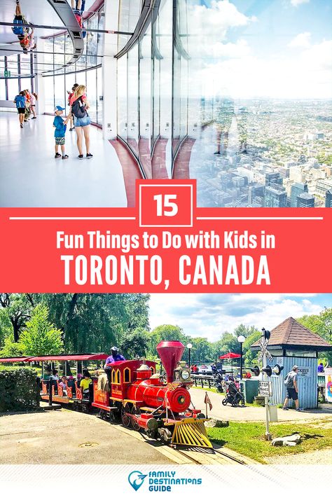 Dreaming about a family vacation to Toronto, Canada and looking for things to do? We’re FamilyDestinationsGuide, and we’re here to help: Discover the most fun things to do in Toronto with kids - so you get memories that last a lifetime! #toronto #torontothingstodo #torontowithkids #torontoactivities Toronto With Kids, Toronto Activities, Canada For Kids, Toronto Vacation, Things To Do In Toronto, Visit Toronto, Canada Eh, Birthday Image, Toronto Travel