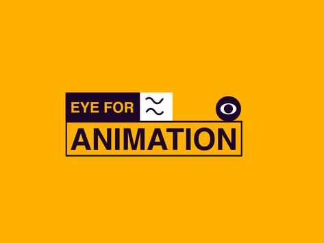 Eye for: Logo Motion, Motion Design, Motion Graphics, Global Community, Creative Professional, Motion, Gif, ? Logo, Quick Saves