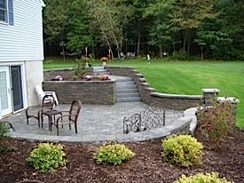 1000+ images about Walk Out basement on Pinterest | Basement ideas ... Walk Out Basement Landscaping, Terraced Patio Ideas, Walkout Basement Patio, Basement Entrance, Landscaping Retaining Walls, Walkout Basement, Cement Planters, Basement Bedrooms, Concrete Patio