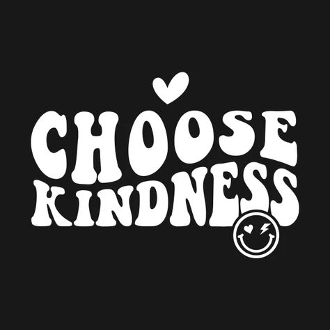 Spread positive vibes and inspire yourself and those around you with this "Choose Kindness Positive Quote" Shirt. A stylish and comfortable way to show your commitment to self-care, this shirt is a reminder that you are worth it and your happiness matters. The inspirational quote will motivate you to keep pushing forward and take time to appreciate yourself. So show some love to your body and soul and wear this shirt with pride. Get yours now and let your positivity shine! Positive Graphic Tees, Shirt Quotes Inspirational, Bear And Duck, Be Kind T Shirt, Tee Quotes, Good Girl Quotes, Quotes For Shirts, Appreciate Yourself, Christian Shirts Designs