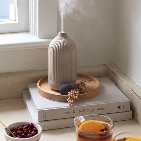 Photo by Robson Street in Saje Wellness. Image may contain: drink and indoor. Saje Diffuser, Holiday Smells, Waterfall Features, Feeling Better, Reed Diffusers, Car Diffuser, Holistic Living, Healing Power, Candle Diffuser