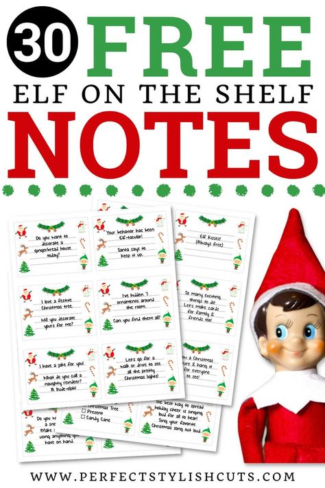 30 FREE Elf On The Shelf Printable Notes Elf On The Shelf Blank Notes Free Printable, Elf On Shelf Notes, Elf On The Shelf Notes, Elf On Shelf Printables, Teachers Assistant, Printable Elf On The Shelf, Christmas Bingo Printable, Engineering Challenges, Elf Printables