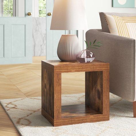 "10 Coffee Table Designs to Match Any Interior Decor"  Discover coffee table designs that elevate your **minimalist apartment** into a **dream apartment** with a focus on modern **home décor**. #LivingRoomDecoration #WarmHomeAesthetic Side Table Decor Living Room, Corner Table Living Room, Wooden Stool Designs, Minimal Side Table, Wooden Side Tables, Side Table Styling, Simple Side Tables, Side Table Decor, Table Decor Living Room