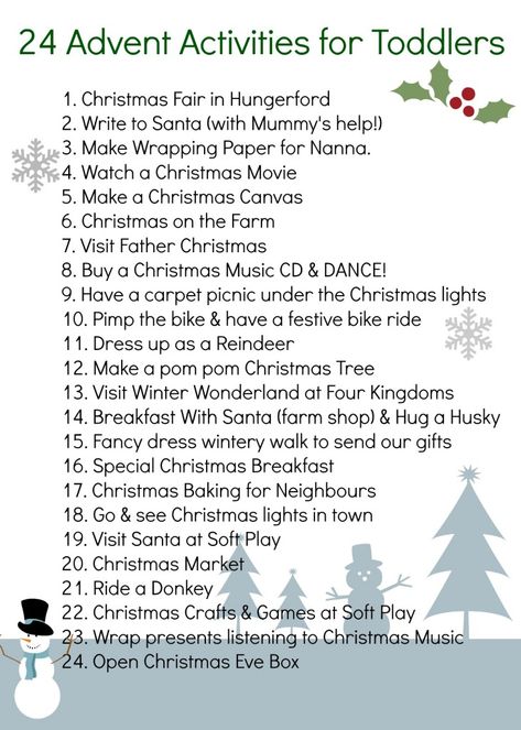 Do you need ideas for advent activities for toddlers? Have a look at our list Advent Activities For Toddlers, Santa Writing, Advent Calendar Activities, Chocolate Advent Calendar, Calendar Activities, Advent Activities, Advent Calendar Ideas, List Of Activities, A Husky