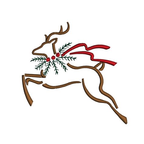 Welcome Buy Any 2 Designs Or More Add To Cart and Use Code 1FREE to Get Your Free Design CHRISTMAS REINDEER Machine Embroidery Design 4x4 Reindeer Outline, Reindeer Embroidery, Outline Embroidery, Logo Embroidery Design, Digitized Embroidery Designs, Christmas Embroidery Designs, Heat Transfer Design, Embroidery Shop, Design Christmas