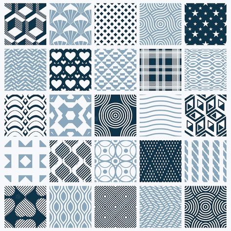 Premium Vector | Collection of vector abstract seamless compositions, symmetric ornate backgrounds created with simple geometric shapes. black and white. Ashley Goldberg, Basic Shapes Design, Geometric 3d, Seamless Backdrop, Composition Design, Perspective Drawing, Vintage Texture, Fashion Designing, Pattern Collection