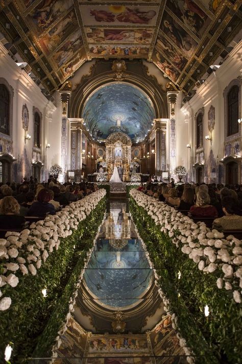 wedding Royalty Wedding Theme, Wedding Venues Church, Dream Wedding Reception, Dream Wedding Decorations, Extravagant Wedding, Cathedral Wedding, Dream Wedding Venues, Wedding Expenses, Catholic Wedding