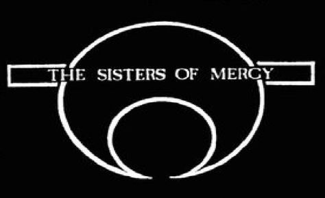 Sisters Of Mercy Logo, Sisters Of Mercy Tattoo, Sisters Of Mercy Band, Goth Posters, Diy Hoodie, Bands Posters, The Sisters Of Mercy, Goth Bands, Goth Music