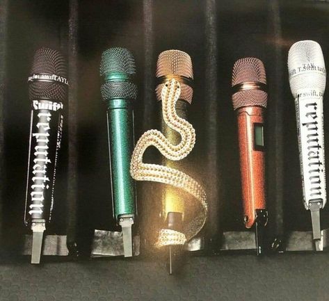 Reputation Microphone, Ts11 Aesthetic, Eras Aesthetic, Reputation Aesthetic, Rep Era, Big Reputation, Rep Tour, Reputation Taylor Swift, Music Mic