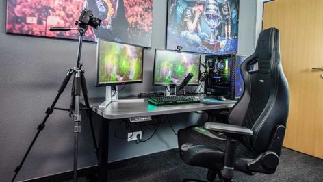 Great-Benefits-of-Having-the-Gaming-Chair-for-You-on-civicdaily Half Bathroom Decor Ideas, Setup Gamer, Reading Spot, Teen Boy Bedroom, Best Pc, Bad Posture, Perfect Bedroom, Good Posture, Boy Bedroom