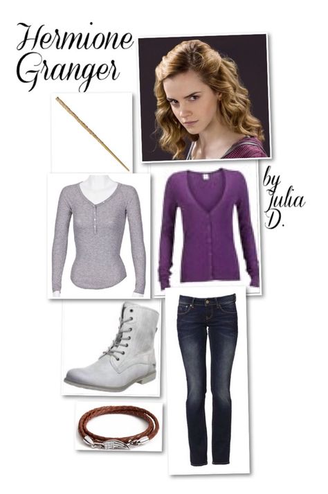 Outfit Hermione Granger Modern Hermione Granger Outfit, Hermione Outfit, Hermione Granger Style, Hermione Granger Costume, Hermione Granger Outfits, Costumes For Work, Harry Potter Style, Harry Potter Outfits, Casual Clothes