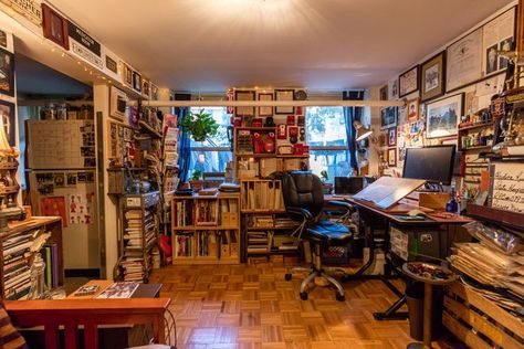 Artist Workspace, Art Studio Space, Art Studio Room, Urban Exploring, The Periodic Table, Tiny Studio, Art Studio At Home, Louise Bourgeois, Dekorasi Kamar Tidur