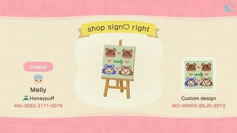 Japanese Fruit, Animal Crossing Qr Codes, Motif Acnl, Acnh Designs, Animal Crossing Qr Codes Clothes, Qr Codes Animal Crossing, Animal Crossing Pocket Camp, Directional Signs, New Animal Crossing