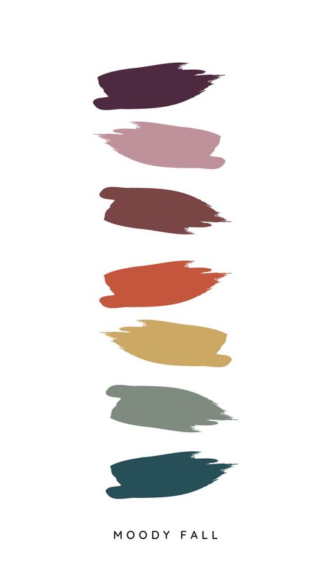 Moody Rainbow Color Palette, Moody Pastel Color Palette, Muted Halloween Color Palette, Moody Pastel Aesthetic, Moody Color Pallet, Moody Pattern, Spooky Color Palette, Moody Rainbow, Palette Tattoo