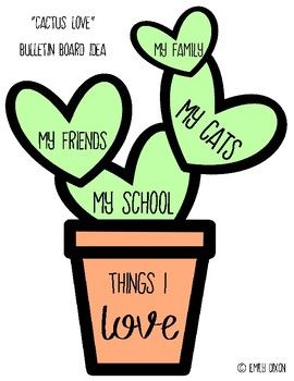 Cactus School Theme, Let's Grow Together Bulletin Board, Grow Bulletin Board Ideas, Cactus Bulletin Board Ideas, Succulent Bulletin Board, Plant Bulletin Board, Love Bulletin Board, Desert Classroom, Cactus Bulletin Board