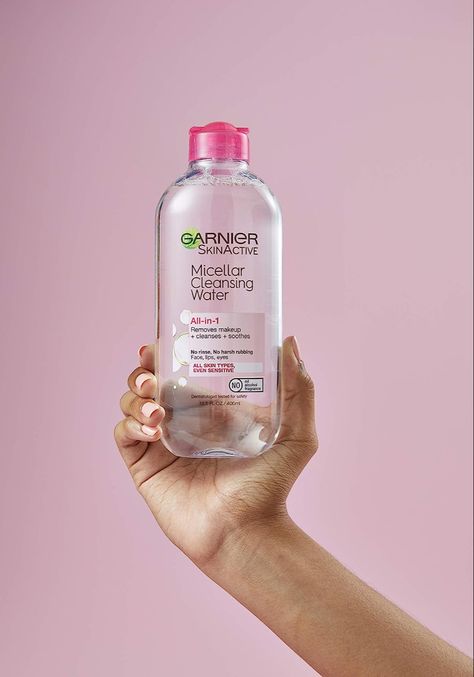 Garnier Micellar Water, Garnier Micellar Cleansing Water, Garnier Skinactive, Garnier Micellar, Cosmetic Creative, Micellar Cleansing Water, Garnier Skin Active, Cosmetics Photography, Water Cleanse