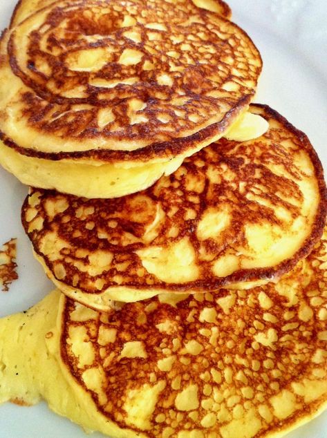 Kathleen's Low-Carb Cottage Pancakes – The Fountain Avenue Kitchen Cottage Pancakes, Completely Delicious, Cottage Cheese Pancakes, Low Carb Pancakes, Keto Lasagna, Cheese Pancakes, Keto Pancakes, Protein Pancakes, High Protein Low Carb