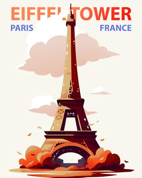 ✨ Paris Dreams in Your Home ✨ Fall in love with the elegance of Paris every day with our beautiful Eiffel Tower poster! 🇫🇷🌸 This artwork captures the essence of the City of Light, with warm, romantic tones that bring the iconic tower to life. Perfect for lovers of travel, art, and all things Parisian. 🗼❤️ Transform your space into a chic Parisian retreat! 🖼️ #EiffelTower #Paris #France #CityOfLight #HomeDecor #TravelArt #ParisianVibes #interiordesign #minimalist #illustration #digitalillust... Eiffel Tower Illustration, Paris Dream, Minimalist Illustration, Parisian Vibes, Animal Illustrations, For Lovers, City Lights, Animal Illustration, Travel Art